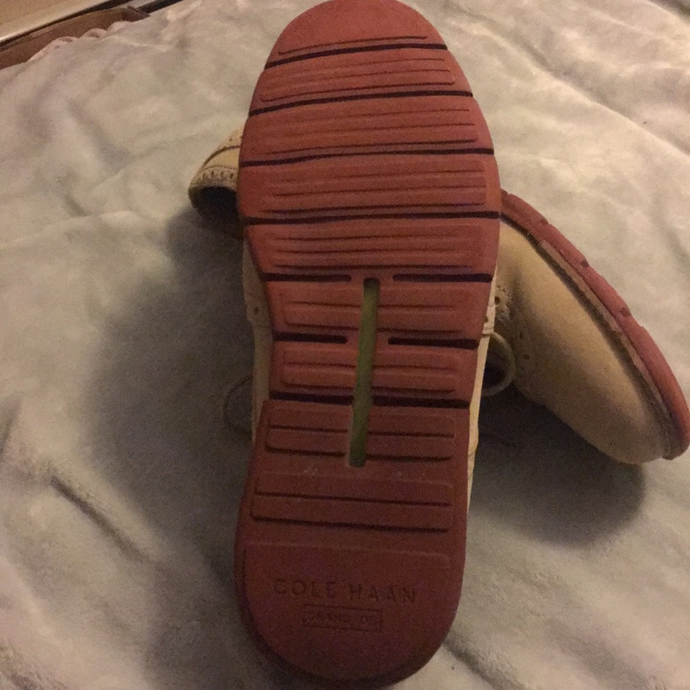 Cole Haan Mens suede oxford wing tip 8.5 - Picture 6 of 8